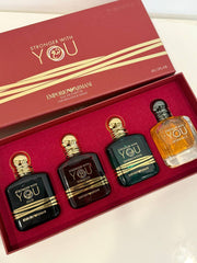 EMPORIO ARMANI STRONGER WITH YOU EDP 4IN1 SET (4X30ML) PERFUME SET