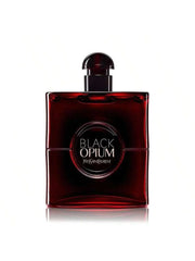 Yves Saint Laurent Black Opium Eau De Parfum 90ml Over red