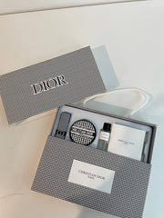 CHRISTIAN DIOR HOUNDSTOOTH SET 3IN1 (LIPSTICK,CUSHION,MINIATURE)