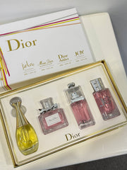 DIOR SET 4IN1 (4X30ML) GOLD BOX PERFUME