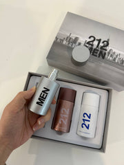 CAROLINA HERRERA 212 MEN SET 3IN1 (3X30ML) PERFUME SET
