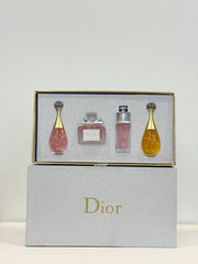 DIOR 4IN1 GIFT BOX SET (4X5ML) SILVER BOX PERFUME