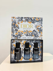 DIOR SAUVAGE SET 3IN1 (3X30ML) (FLOWER BOX)