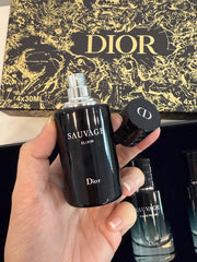 DIOR SAUVAGE SET 4IN1 (4x30ML) (BLACK BOX)
