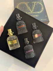 VALENTINO SET 4IN1 (4x30ML) BLACK BOX PERFUME SET