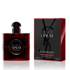 YSL BLACK OPIUM EAU DE PARFUM OVER RED
