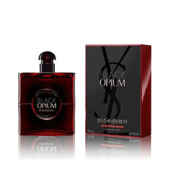 YSL BLACK OPIUM EAU DE PARFUM OVER RED