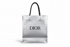 DIOR PAPER BAG (SILVER SQUARE)