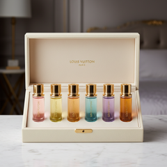 LV LOUIS VUITTON LES PARFUMS MINIATURE 7IN1 SET FOR WOMAN 7X10ML