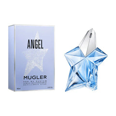 MUGLER ANGEL ETOILE RECHARGEABLE REFILLABLE STAR EDT 100ML (WHITE)