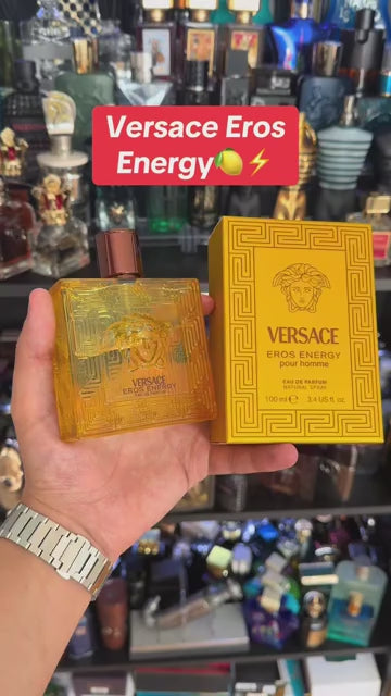 Versace Eros Energy Eau de Parfum for Men – Citrus Aromatic Fragrance